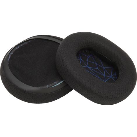 Coussinets de remplacement pour casque Steelseries Arctis 1 3 5 7 9 Pro - Noir et bleu, isolation phonique et mesh respirant (1/5)