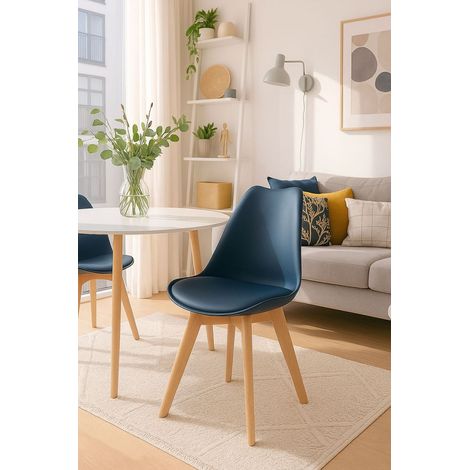 Sillas Comedor - Silla Synk Basic - Azul oscuro