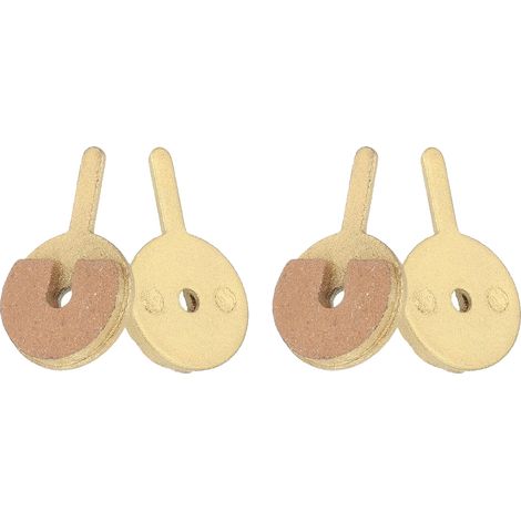 Plaquettes de frein à disque (lot de 4) pour trottinette électrique 10 pouces, couleur or (1/5)