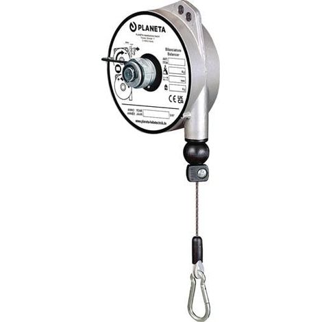 Muelle tensor TCN 9312 Capacidad 1-2kg Cable de acero inoxidable Longitud del cable 1,6m (1/2)