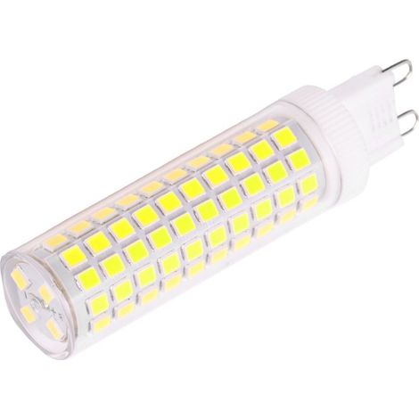 Irovami Ampoule LED G9 12 W, 1200 lm, 124 LED, type « maïs », pour lustre, AC100-265 V, blanc froid 6000-6500 K (1/5)