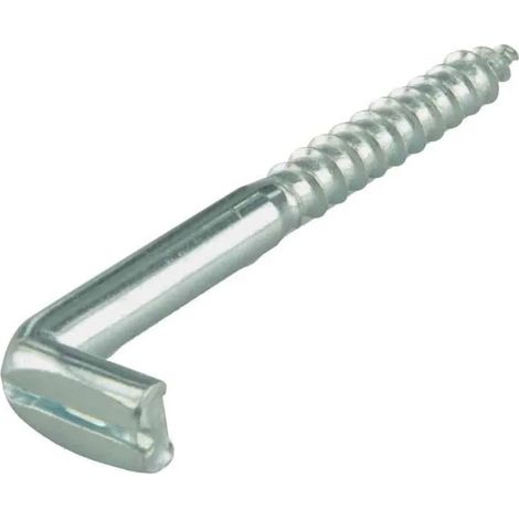 Gancio a vite suki 6175093 acciaio zincato 50x5.2mm 18 pezzi