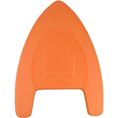 Planche de natation en forme de A, aide à l'entraînement confortable et sécuritaire pour enfants et adultes - Orange (1/5)
