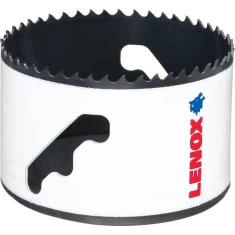 Lenox Speed Slot Hole Saw - 79mm Diameter, 40mm Cutting Depth, Heavy-Duty Steel, Model 3005050L