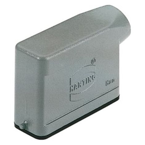 HARTING Tüllengehäuse HAN 16A-GS-16 Aluminium pulverbeschichtet RAL 7037