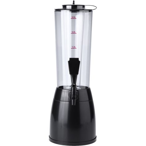 Tube de glace de distributeur de boisson de Machine à bière de 2.5L pour des accessoires de barre de jus d'eau de vin noir