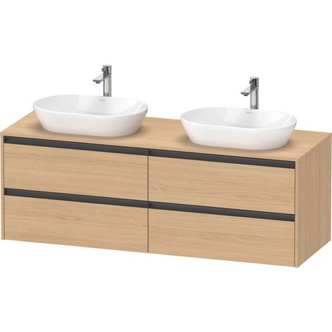 Duravit Ketho.2 bâti-support de lavabo sur console suspendu,