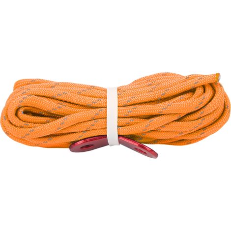 Corde de Tente Résistante au Vent avec Boucles en Aluminium Réfléchissante pour Sécurité Extérieure (1/5)