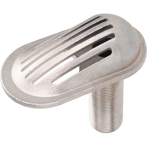 Écope de prise d'eau marine 3/4 pouce en acier inoxydable 316, filtre à crépine pour bateau, yacht, kayak (1/5)