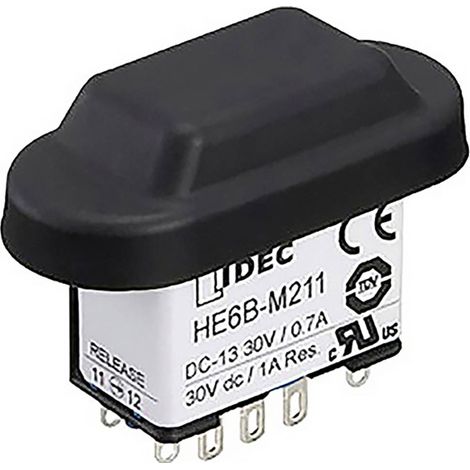 Dispositivo di comando Idec he6b-m200b uso industriale IP65