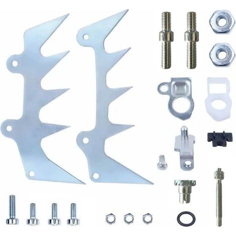Griffes de Chain Kits pour Stihl MS660 MS460 MS440 066 046 044, Butée à Griffes + Vis Assorties + Tendeur de Chaîne + Boulon et (1/4)