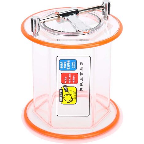 Tambour de polissage rotatif pour bijoux, seau de polissage pour bijoutiers (KT6808) (1/5)