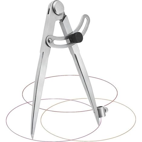 Compas de Mesure, compas professionnel grand, compas professionnel menuisier, Compas à Pointes Sèches, Pour le dessin circulaire, le travail du bois, le travail des métaux et l'artisanat du cuir