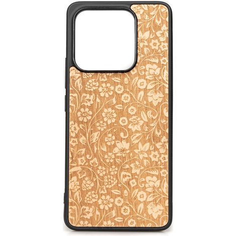 Bewood Xiaomi 13 Pro Custodia in legno FIORI SELVATICI ANIEGRE