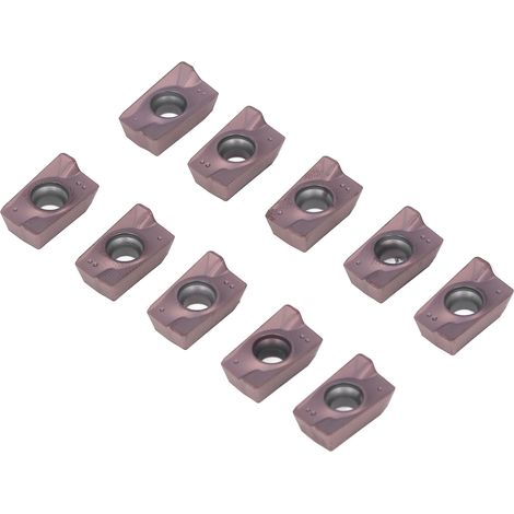 Porte-fraises en carbure indexable CNC 10 pièces, revêtues de carbure, outil de coupe pour tour à métaux APMT1604PDER-MO2 (1/5)