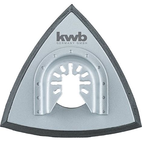 Piastra di levigatura Multitool per levigatrice Delta attacco Quick Stick KWB (1/4)