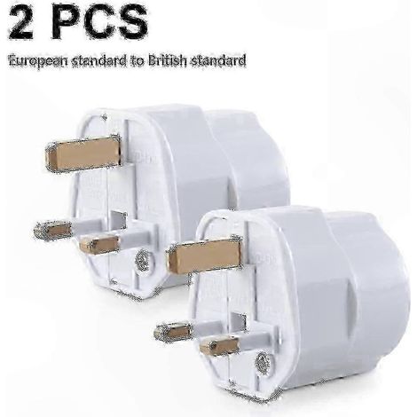 Adaptateur de voyage universel pour le Royaume-Uni et l'UE - Convertisseur de prise compact 0617 de bonne qualité (1/5)
