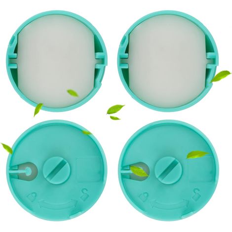 Lot de 4 neutraliseurs d'odeurs de rechange pour aspirateur Shark IZ400UKT IZ400UK IZ420UKT NZ860UKT NZ860UK HZ3000UKT AZ913UK AZ913UKT HZ3000UKT HZ3002 pour une maison fraîche (1/5)