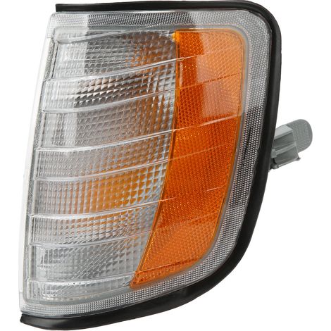 Feux de clignotant avant angle US double couleur gauche pour Mercedes E Classe W124 1984-1995 (1/5)