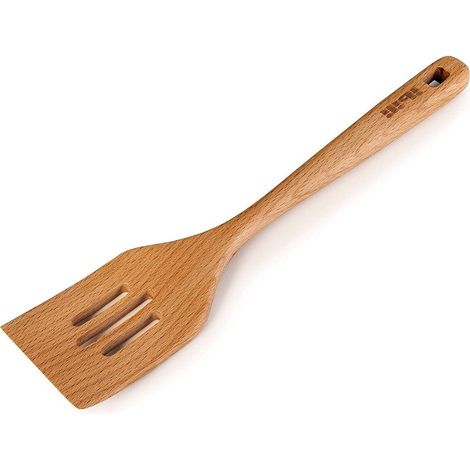 ibili Holzspatel braun 30 cm aus geöltem Buchenholz