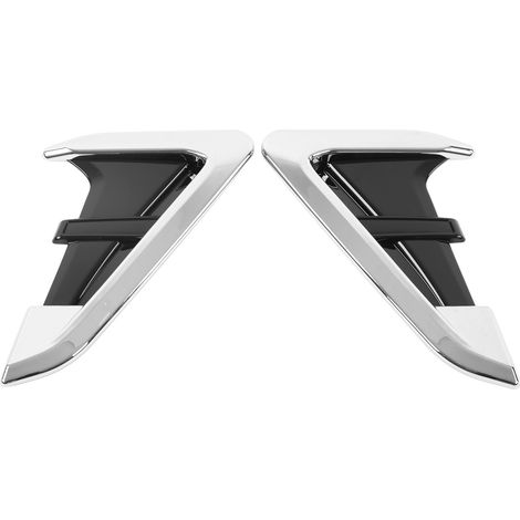 2 pièces de garniture de grille d'aération latérale de voiture, accessoires extérieurs de remplacement pour X3 G01 2018-2021, finition brillante (1/5)