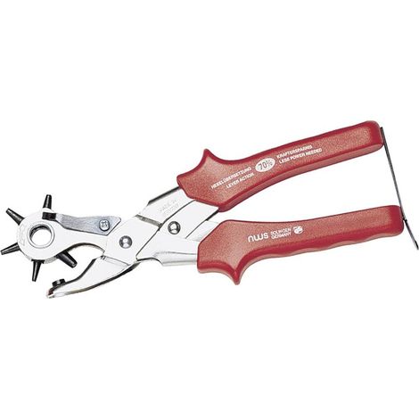 NWS 10860 Pinza sacabocados cromada 250 mm