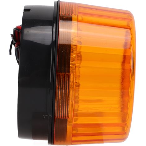Feux clignotants LED jaunes 12V pour zones industrielles, chantiers et sécurité routière (1/5)