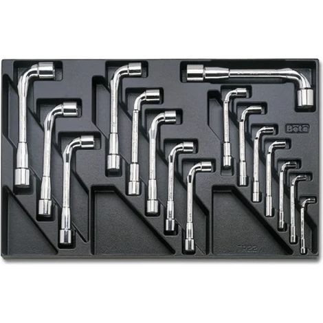 BETA Lot de 16 Clés à pipe - 2424 T75