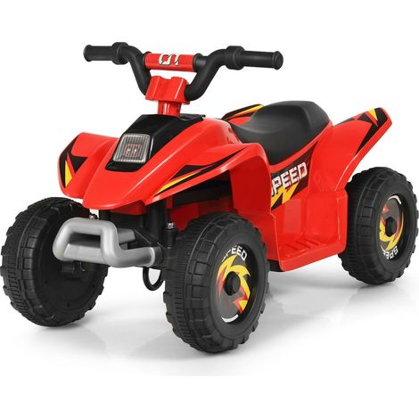 Quad electrico infantil 6v mini quad electrico coche infantil 73 x 40 x 445 cm rojo