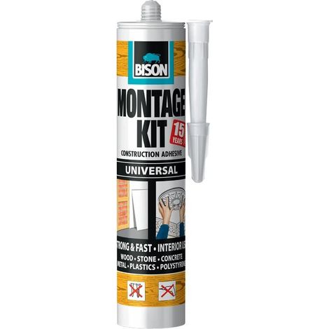 La colle Bison 1340705 Montage Kit 440 g