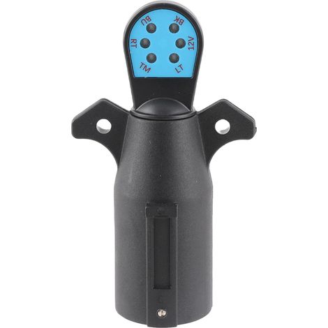12V 7-poliger Anhängerbeleuchtungs-Kabeltester (Stecker und Verbinder) für Pkw und Anhänger (1/5)