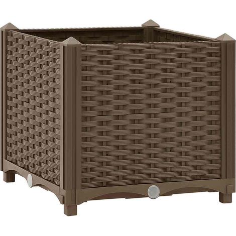 Maison Exclusive - Hochbeet 40x40x38 cm Polypropylen