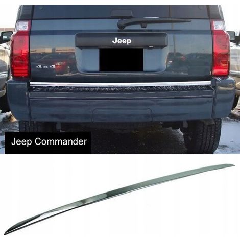 Striscia cromata per portellone posteriore Jeep Commander XK (1/5)