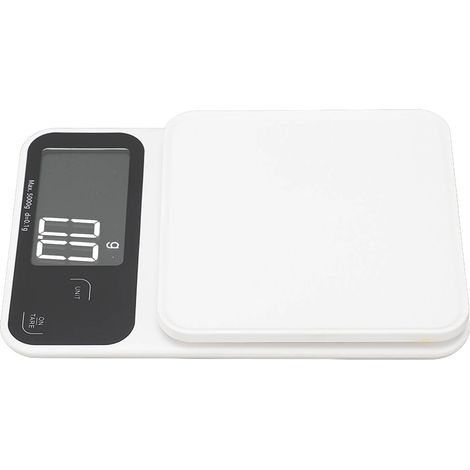 Balance de cuisine numérique 5kg avec écran tactile haute précision pour pâtisserie et pesage alimentaire (1/5)