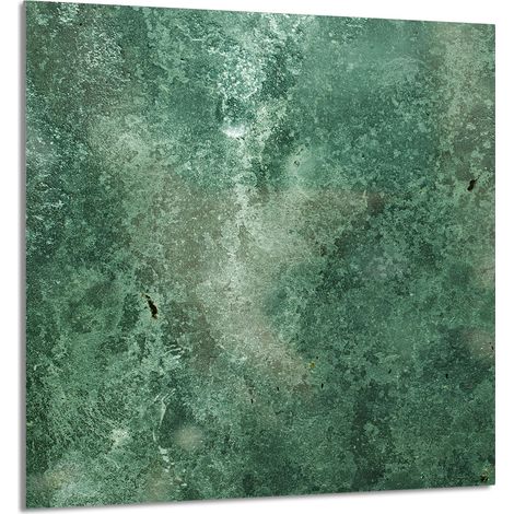 Panneau de verre pour cuisine 60x65 Turquoise (1/5)