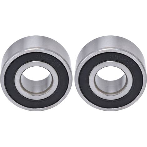 Roulement à billes double rangée 3204-2RS, 2 pièces, haute vitesse, fabrication précise, fournitures industrielles pour machines agricoles (1/5)