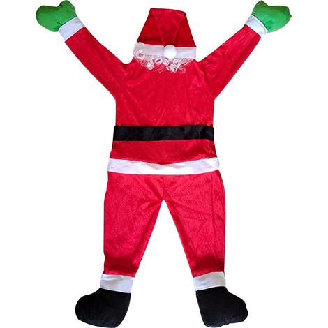 Ej.Life Weihnachtsmann, Klettern, Wanddekoration, Kleidung, Anhänger, Dekoration, lustiger Weihnachtsschmuck, Geschenk (170) (1/4)