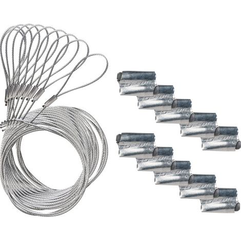 Système de suspension express N2 1m – Accessoires pour suspension et lustre – Culot E27 – Longueur 1m – Pour installations professionnelles – Gripple