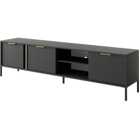 Meuble TV Velsoru 105 , Le nombre de portes: 3, Nombre de tiroirs: 0, 203x53x40cm