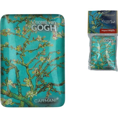 Kühlschrankmagnet mit Van Goghs Mandelbaum-Gemälde – Souvenirgeschenk (1/3)