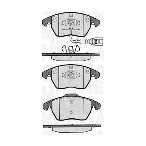 Plaquettes de frein avant Magneti Marelli MM PF0135