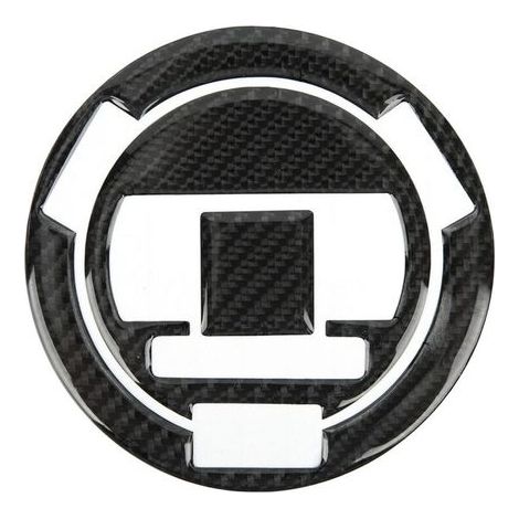 Autocollant en fibre de carbone pour bouchon de réservoir – Compatible R1200GS, F800GS, S1000R, F650GS (Twin) – Design sportif et résistant (1/5)
