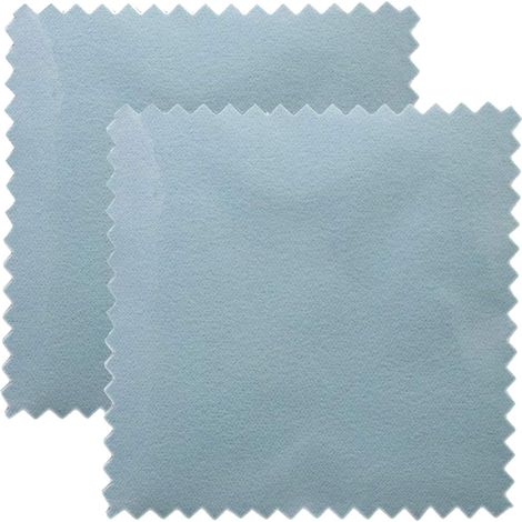 Silver Polishing Cloth - Reusable Microfibre Cleaning Cloth - For Sterling Silver Jewellery And Silverware - Pack Of 2 (1/5)