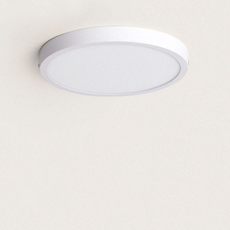 Plafonnier LED Rond 24W Extra-Plat CCT Sélectionnable Ø280 mm Sélectionnable (chaud-neutre-froid) (1/5)
