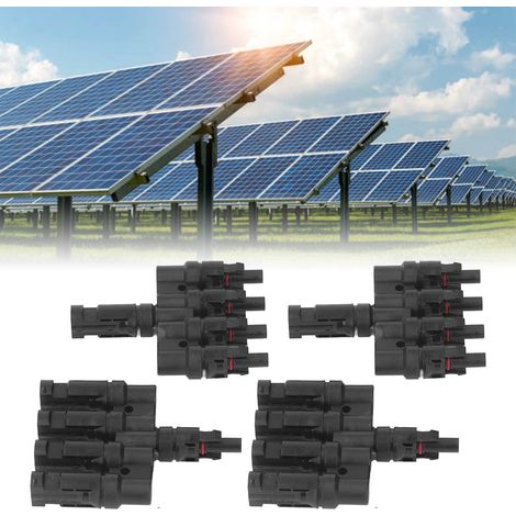 Connecteurs photovoltaïques série PV-LT, modèle PV-LT-4, vendus par paires (1/5)