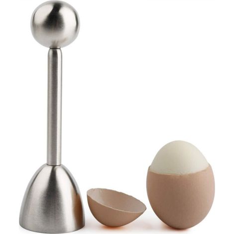 Stainless Steel Egg Topper/Egg Cutter/Egg Shell Cracker Must-Have Gadget (1/5)