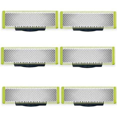 Rasoir Philips Oneblade avec 6 lames de rechange, de haute qualité et durable, design moderne et élégant, facile à utiliser et à installer, convient pour un usage quotidien à. (1/4)