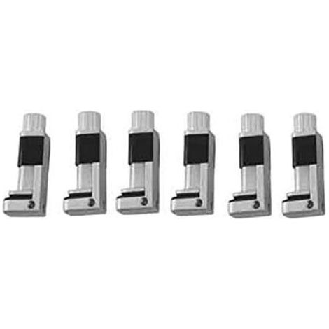 Lot de 6 dispositifs de fixation pour écran LCD - Pour téléphone portable - Outils de réparation fixes Pince de fixation (1/5)