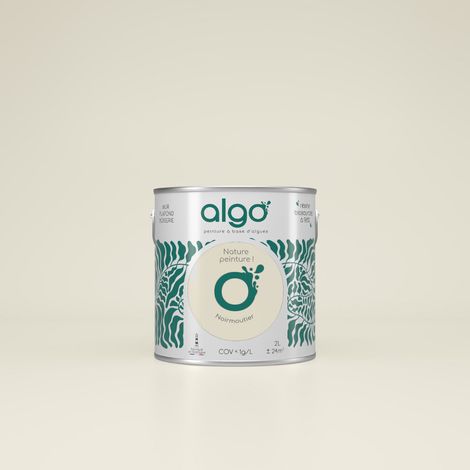 Peinture écologique Algo - Satin - Beige Noirmoutier - 5L (1/4)