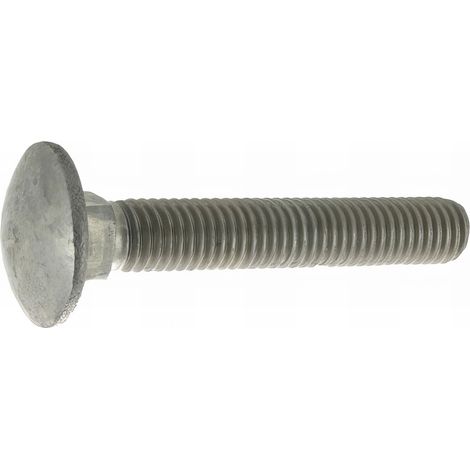 10 Vis tête ronde collet carré DIN603 inox A2 - diamètre 10 mm - Longueur 140 mm - Diamètre 10 mm